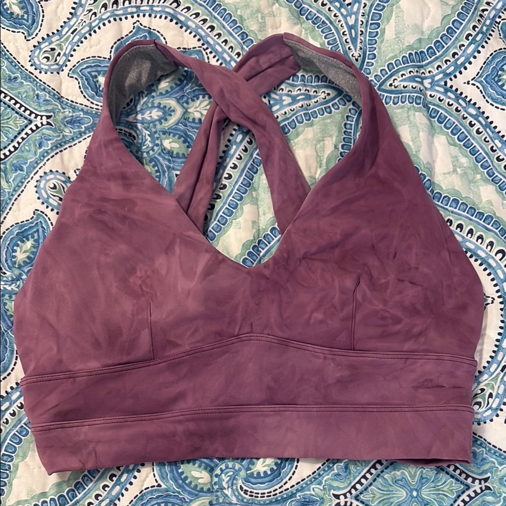 Born Primitive Maroon Crossover Bra